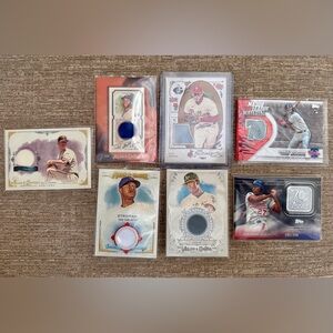 Topps Relic Cards Lot- Vlad Guerrero /299 + Alec Bohm x2 + More!